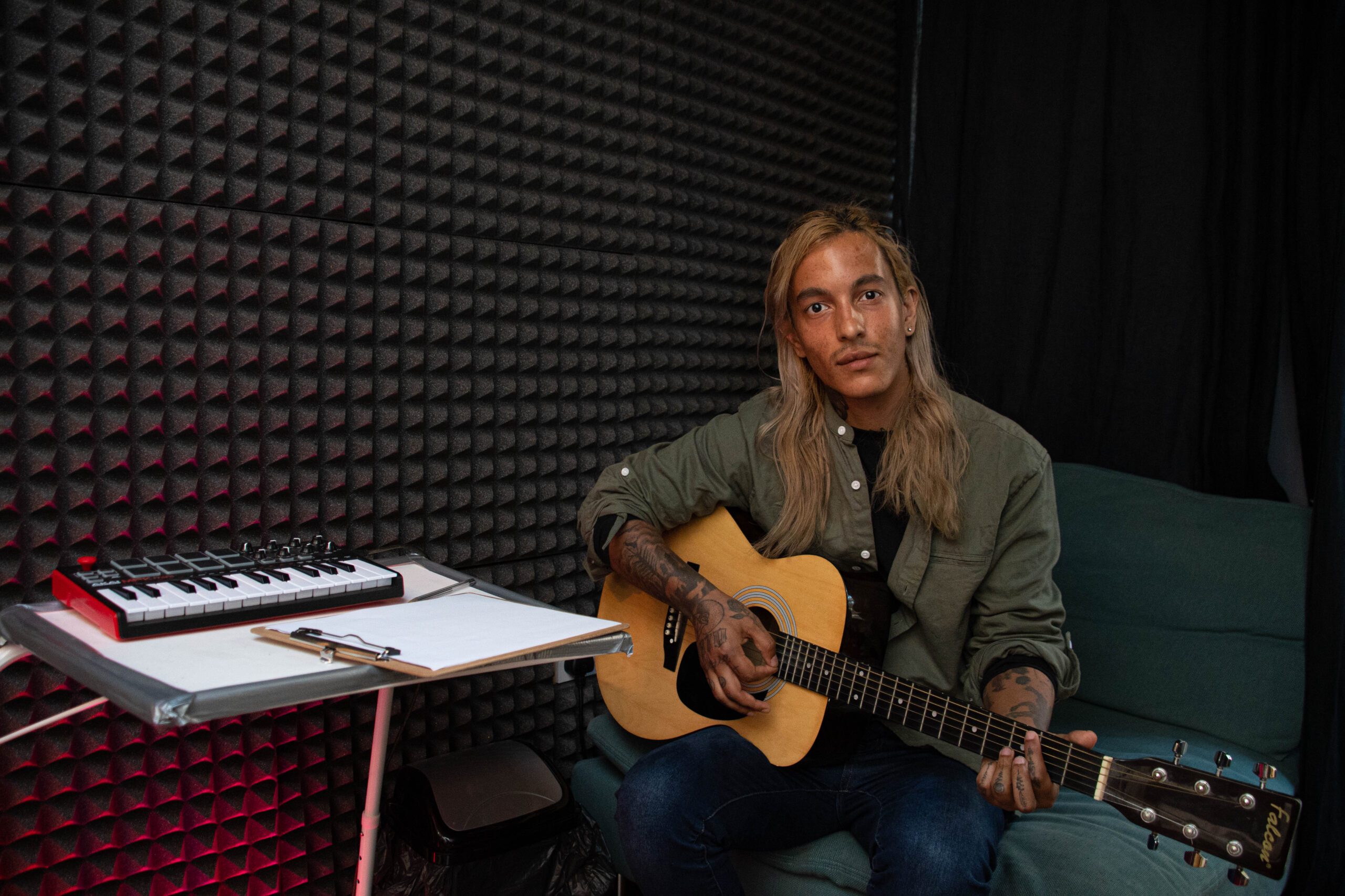 People making music together at Key Changes